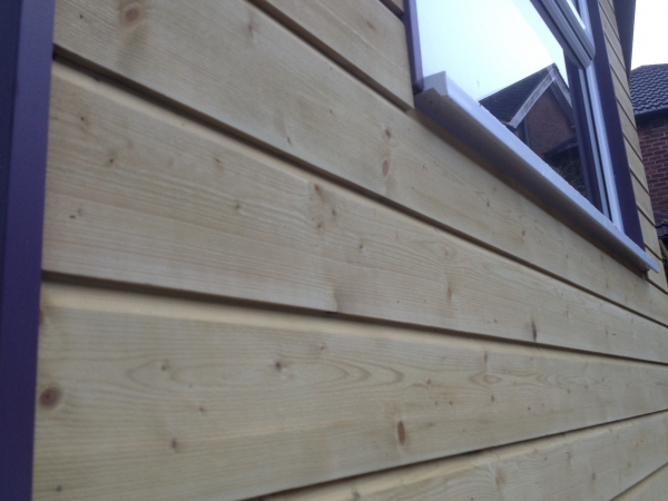 Shiplap cladding